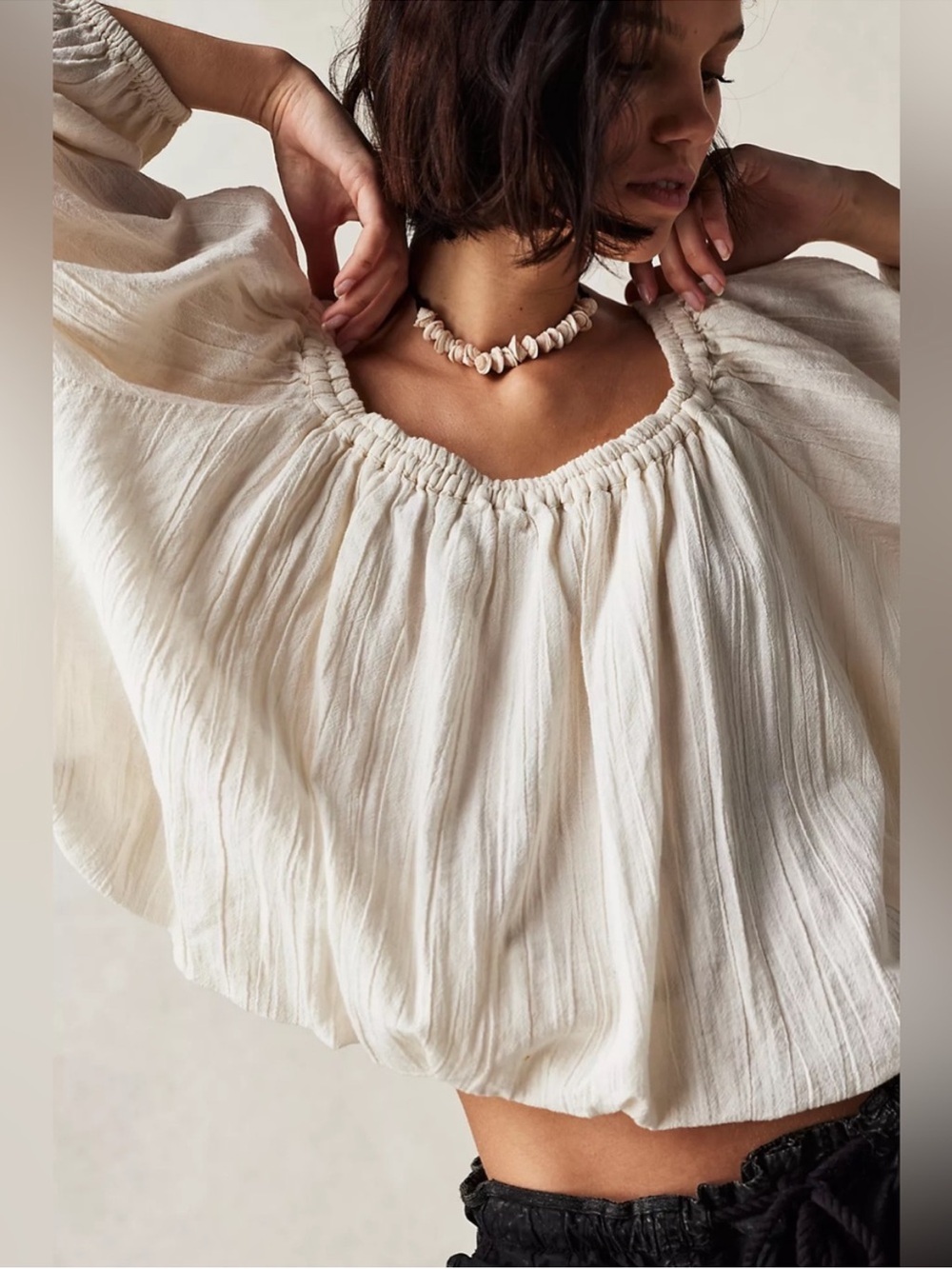 Free People We The Free All About the Bubble Tee Cream
